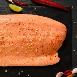 Łosoś norweski filet 350-400 g - soczysta ryba na obiad | Silva Ryby