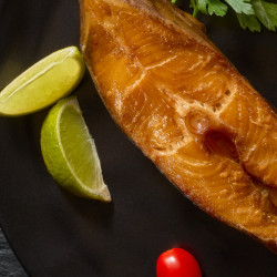 Halibut wędzony na ciepło dzwonki 300-350 g | Silva Ryby