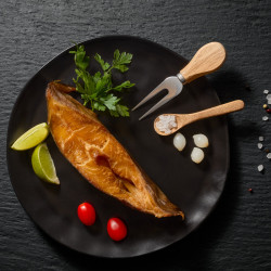 Halibut wędzony na ciepło dzwonki 300-350 g | Silva Ryby